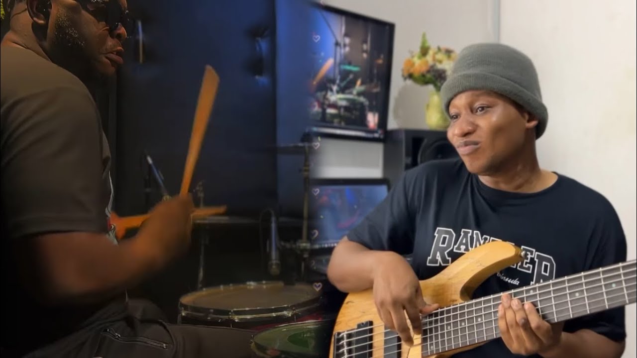 BASSIST AND DRUMMER SLAYED THE GROOVE ON CITY BOY - BURNA BOY