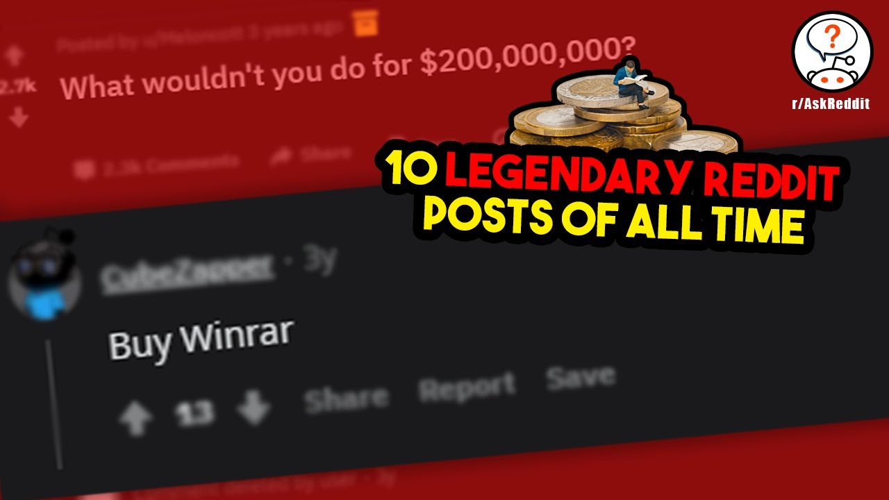 10 Legendary Reddit Posts of All Time: AskReddit