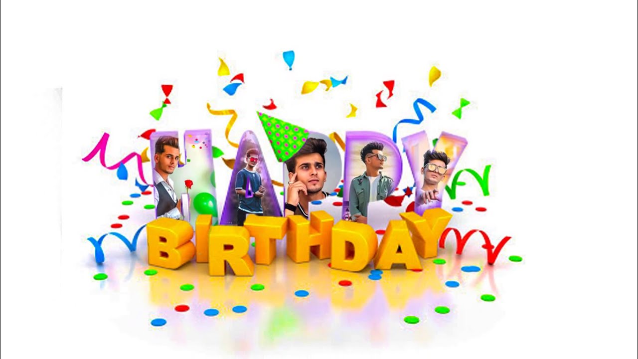 3D Birthday Poster making | Photoshop Tutorial