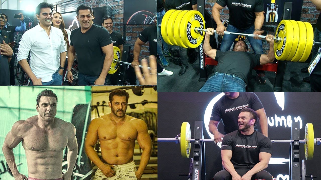 Khan Brothers Gym Workout Fitness Challenge Videos -Salman Khan,Sohail Khan,Arbaz Khan
