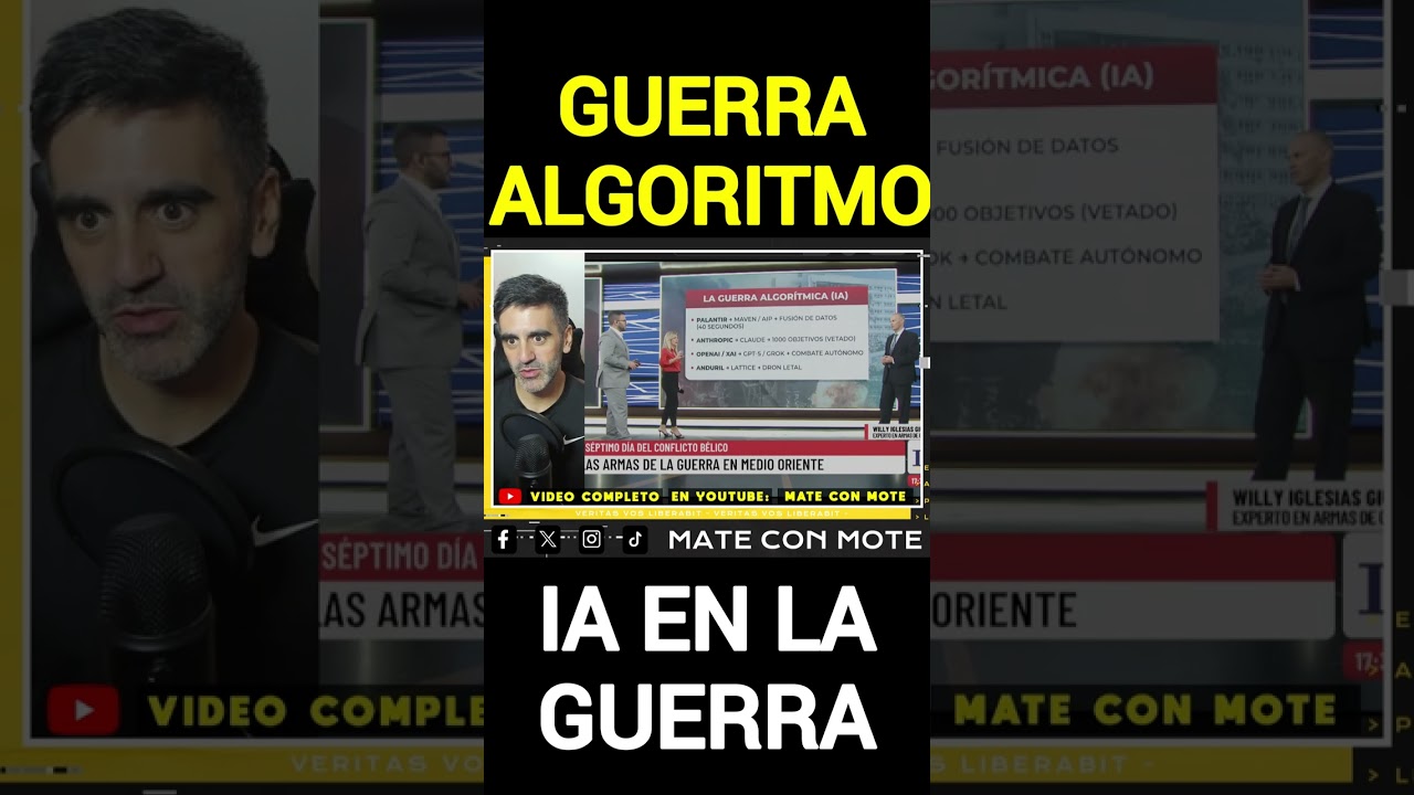 Guerra de algoritmos la inteligencia artificial en la guerra de Estados Unidos vs Ir&aacute;n