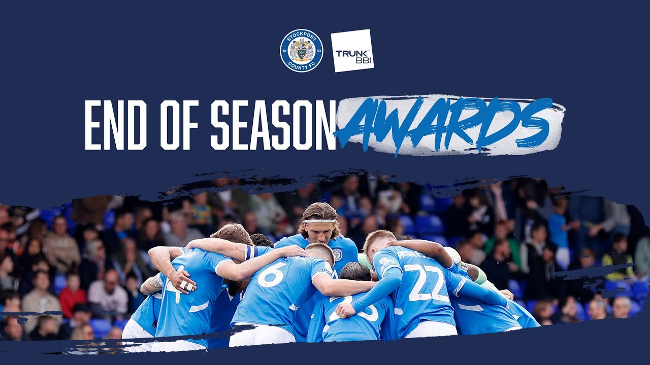 Stockport County 2024/25 End of Season Awards show