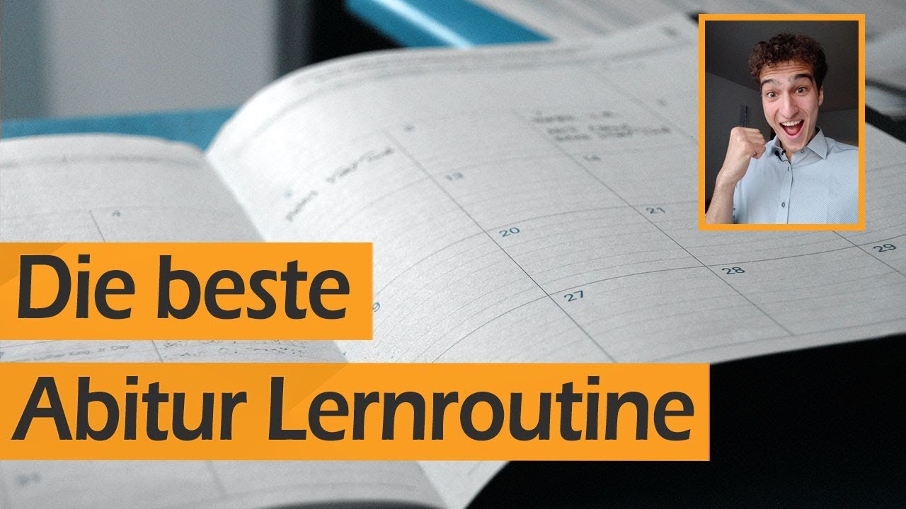 Abitur Lernen: Zeitplan erstellen, Organisieren, Klausuren einteilen, etc. (Abi 2019)