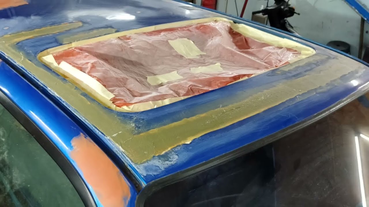 Repaint perodua kelisa/ change colour