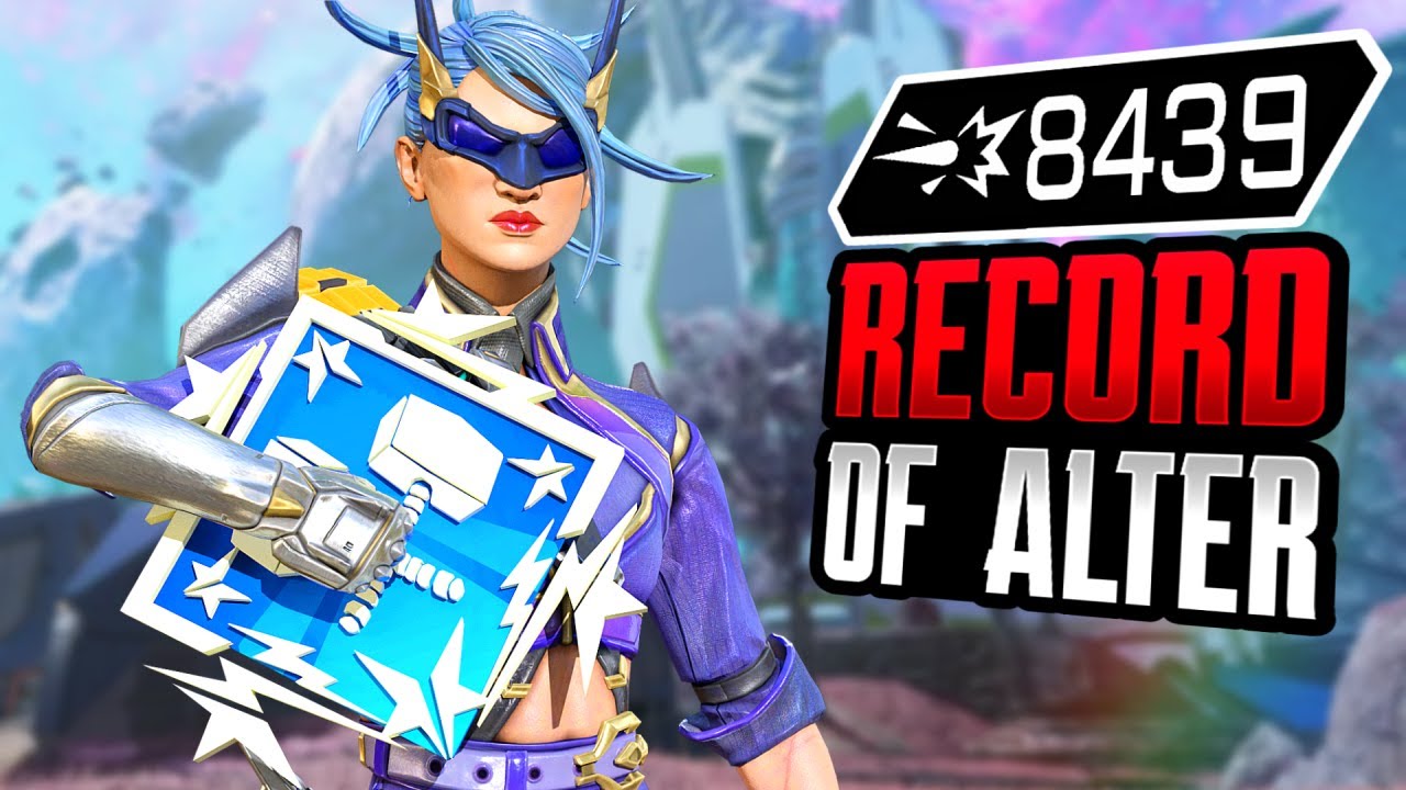 INSANE 8439 DAMAGE RECORD OF ALTER (Apex Legends Gameplay)