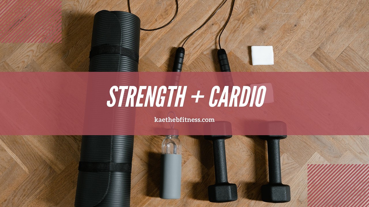 40 Minute Strength & Cardio using Dumbbells