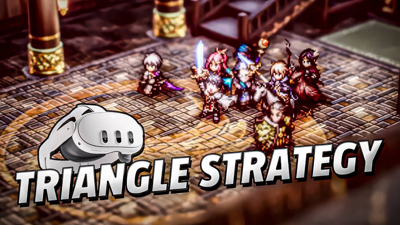 Triangle Strategy VR - Meta Quest 3 Gameplay | First Minutes [No Commentary]