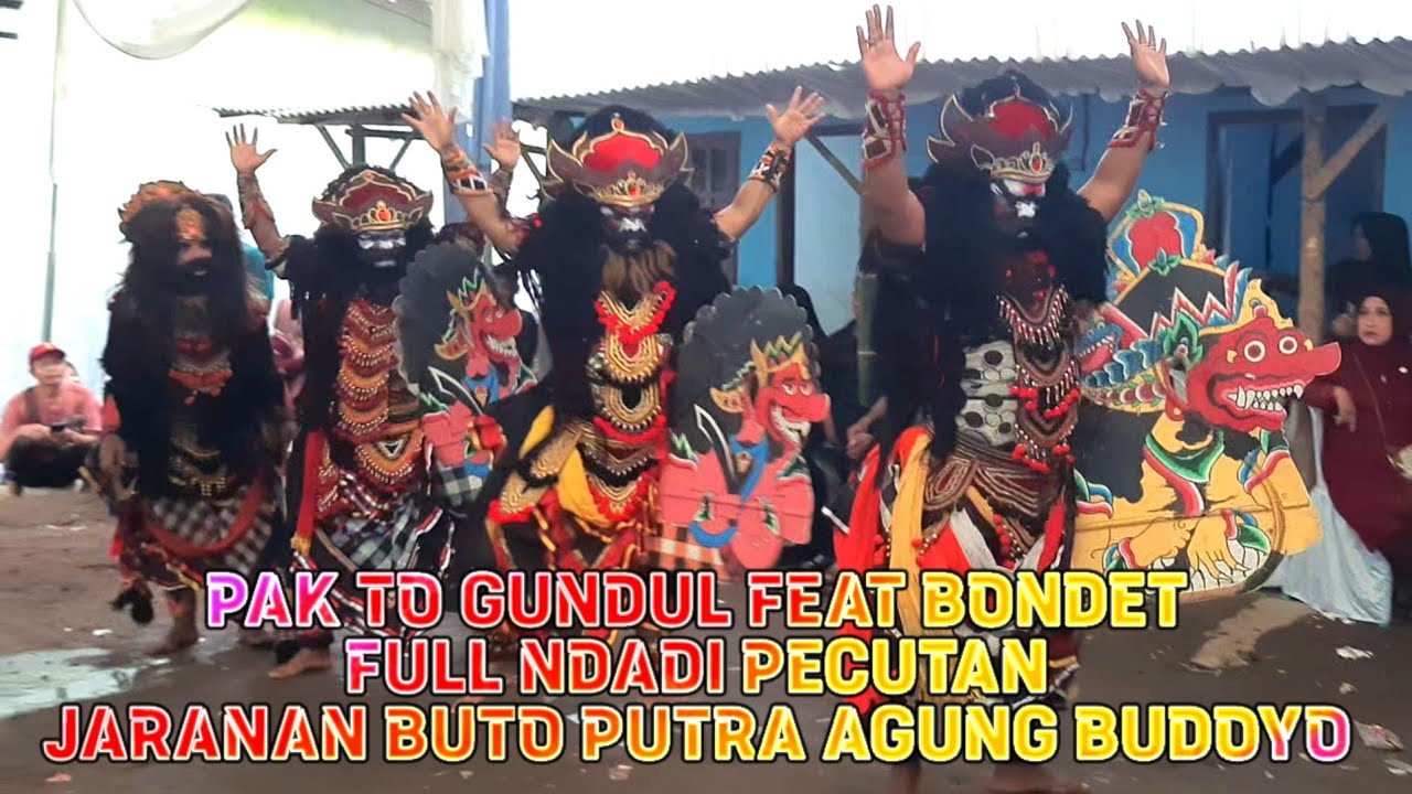 Jaranan Buto Putra Agung Budoyo Bondet Ndadi Pecutan