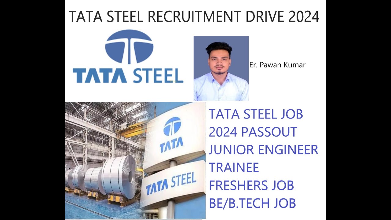 TATA JET Recruitment 2024 | TATA Steel JET Vacancy 2024 Out | B.Tech | Online Job | Jobs | 2024