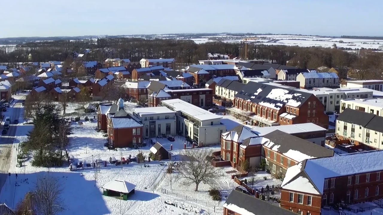 First Snow Of 2019 - Basingstoke UK. Part 2