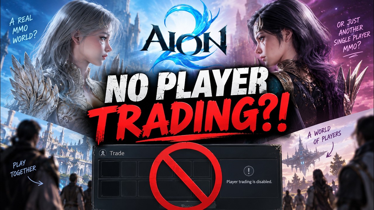 В Aion 2 убирают торговлю между игроками&hellip; Вот почему я обеспокоен
