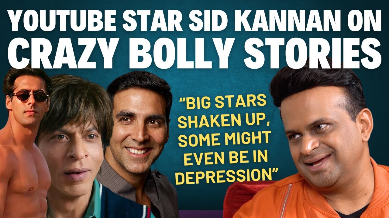 Siddharth Kannan Podcast | Salman vs Manoj Bajpayee | SRK | Arnab on Bolly Camps | Teleprompter Star