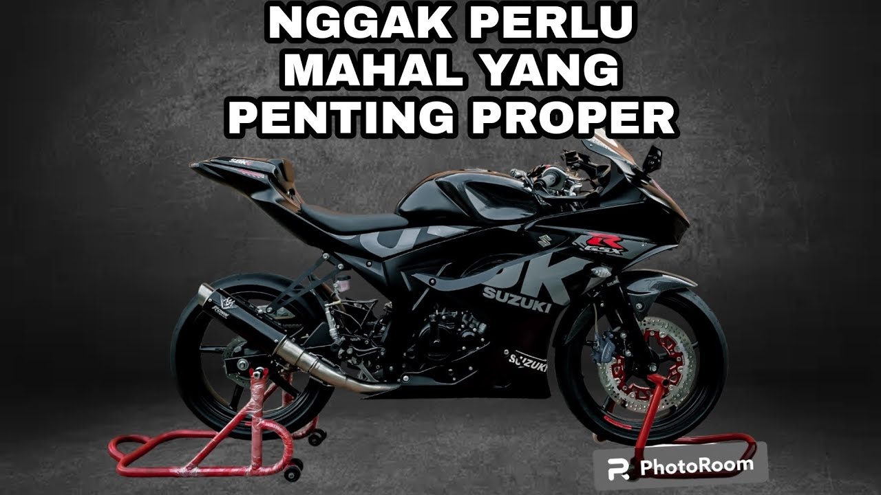 Nggak perlu hedon yang penting proper | part receh tapi nggak recehan.! #gsxr150 #komorod