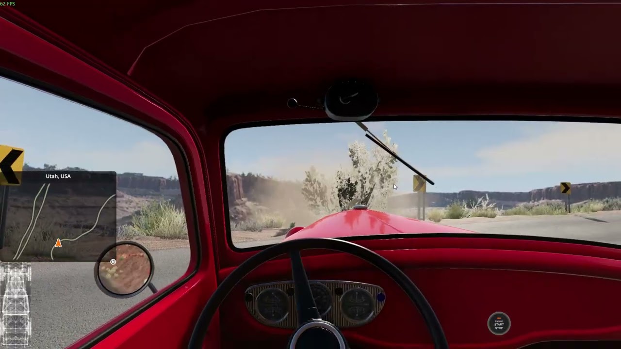 drivin random cars in utah in beamng drive