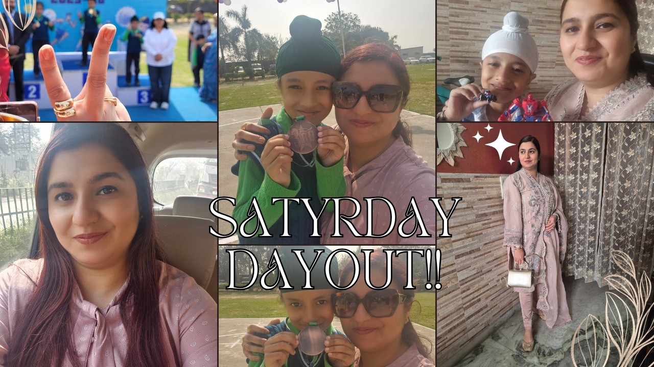 Guntaj ne JEETA 🥉🏆Medal!! - Vlog 19