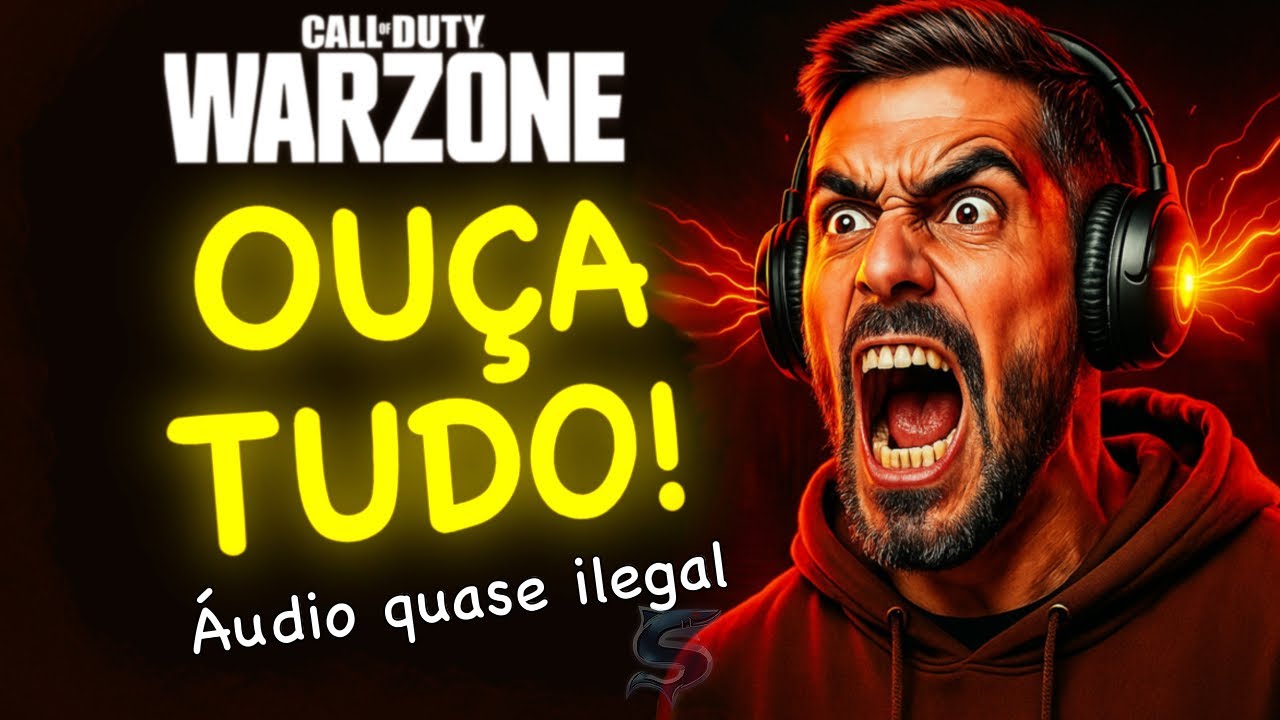 Essa CONFIG DE ÁUDIO É QUASE UM HACK no Warzone! (TUTORIAL COMPLETO)