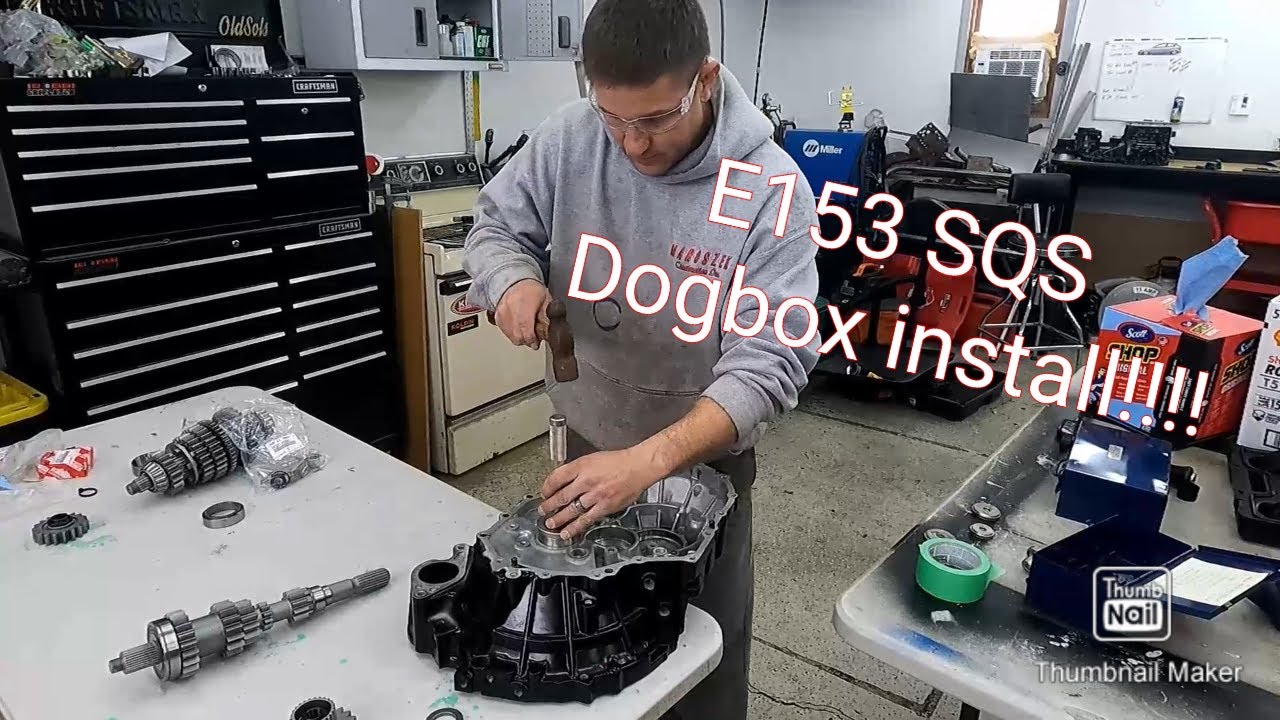 E153 Celica/MR2 SQS Dogbox install!!!