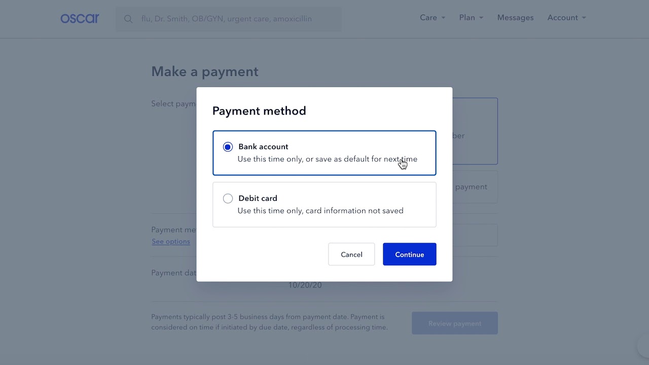 How to pay your bill online