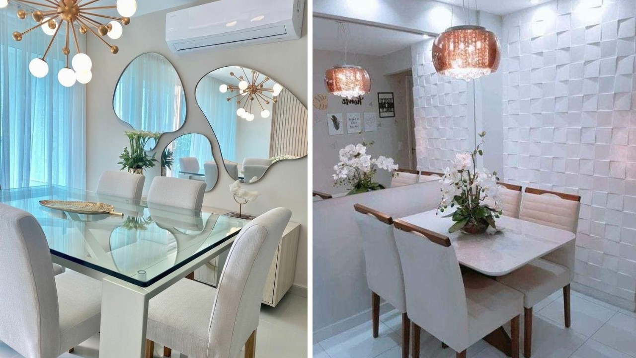+547 iDEAS para DECORACION de COMEDORES ELEGANTES y acogedores sin gastar una FORTUNA en tu hogar