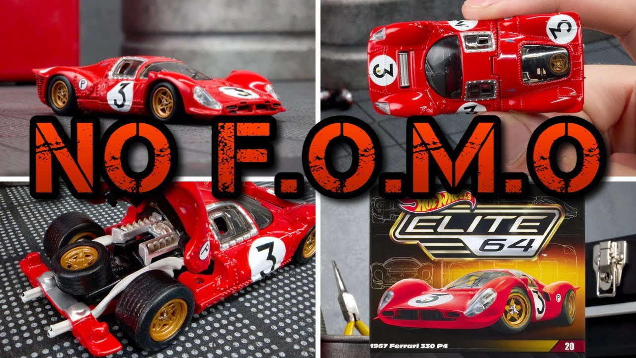 Посмотрите это, прежде чем купить Hot Wheels Elite 64 Ferrari 330 P4