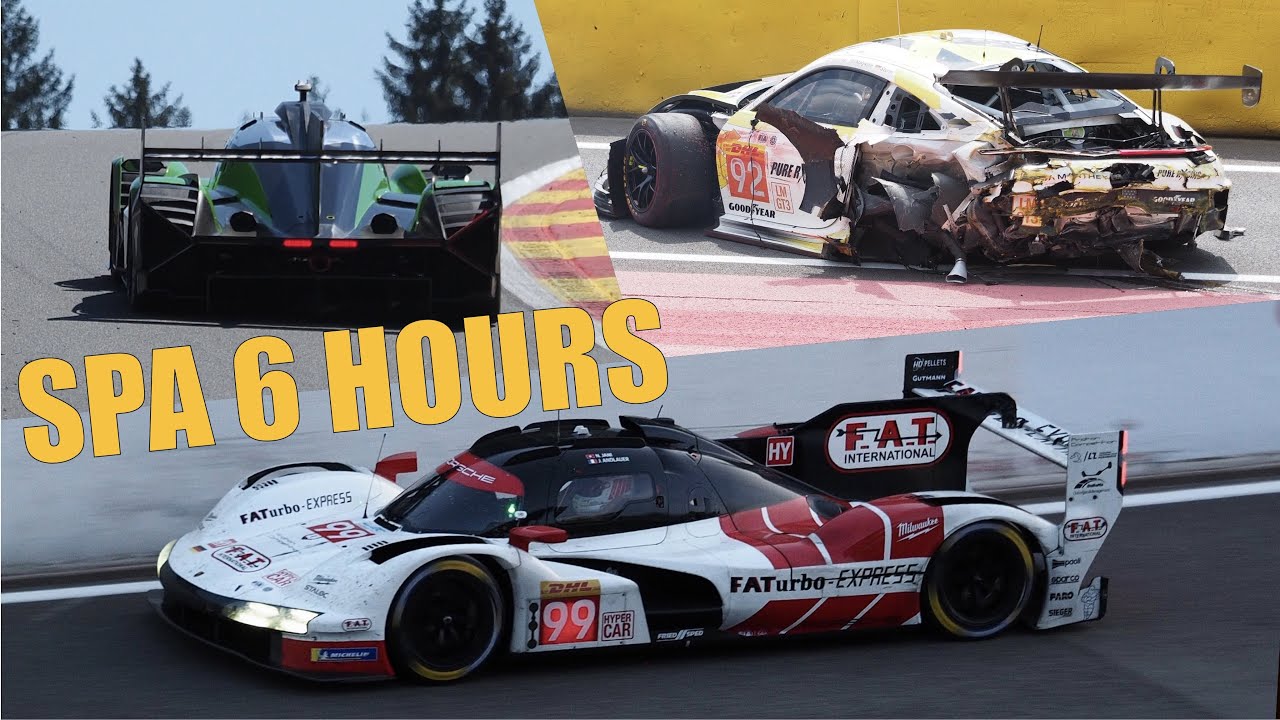 Spa 6 Hours Pure Sound, Sparks, Flames and Action!