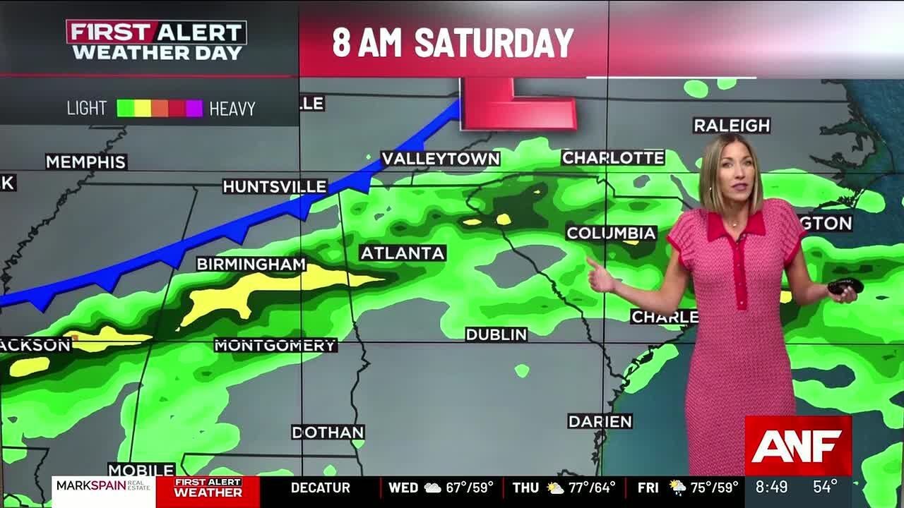 First Alert Forecast: Warm weather continues ahead of, weekend storms