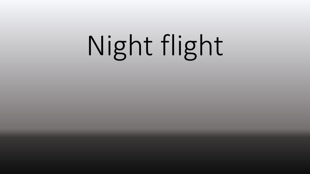 Part 107 - Night Operations