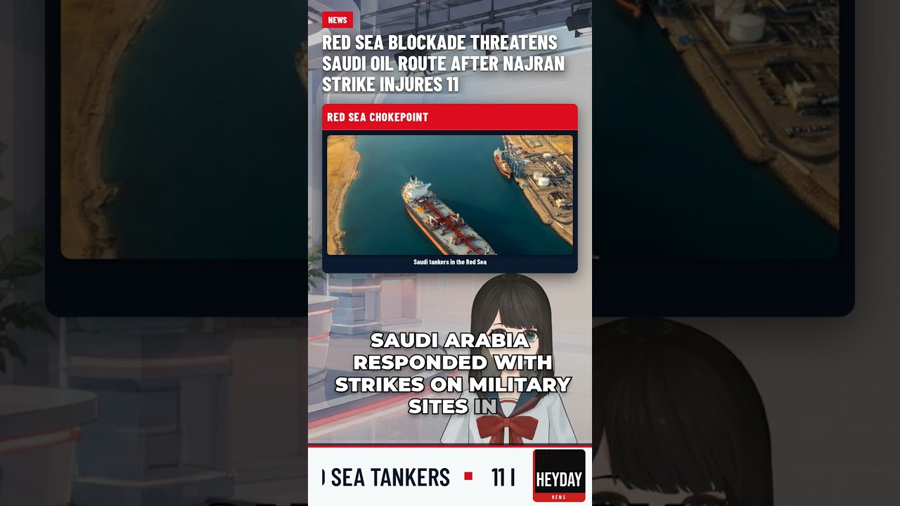 Red Sea Blockade Threatens Saudi Oil Route After Najran Strike Injures 11