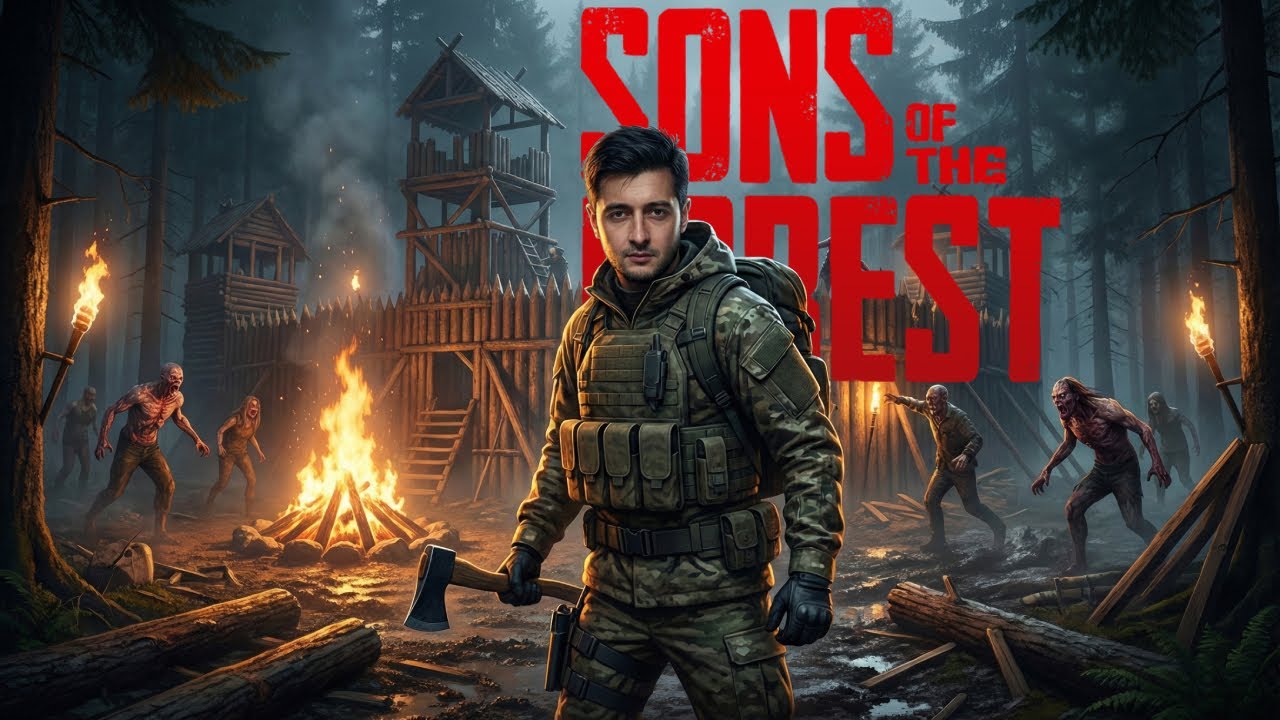 SONS OF THE FOREST AMA KELVIN DELİRDİ! 🌲 (Türkçe Canlı) PART 7 (Portrait)
