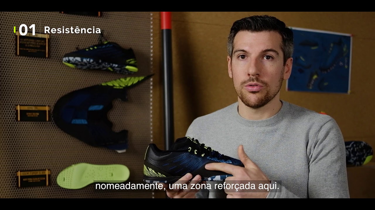 Conheça a nova chuteira de futsal CLR 900 Kipsta - Exclusividade Decathlon