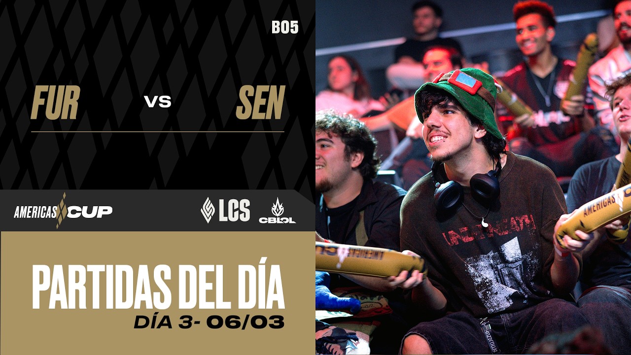 FUR vs SEN | AMERICAS CUP x LOL ESPORTS LATAM | Día 3 | Bo5