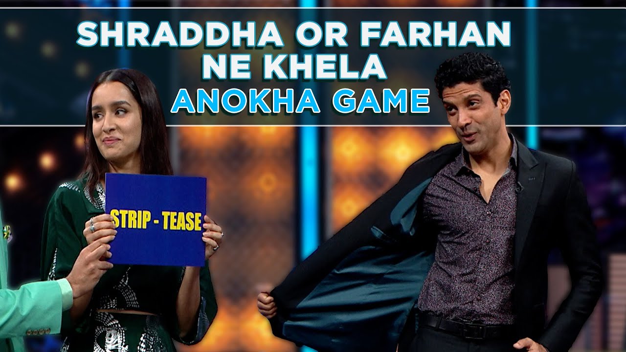 Shraddha Kapoor और Farhan Aktar ने खेला interesting गेम -Yaaron Ki Baarat - ZEE TV
