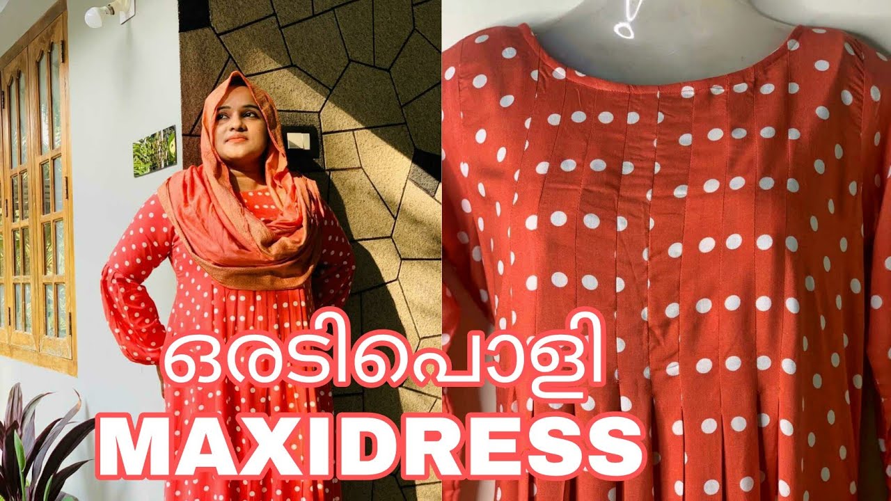 Cutting and stitching //maxi dress //SHAS DOT COM
