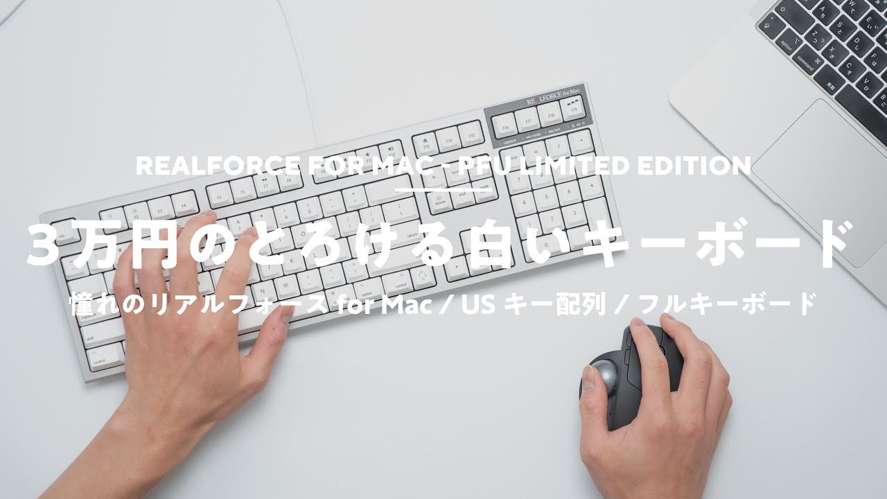 【キーボード沼】とろける打鍵感のリアルフォース for Macを買った｜REALFORCE for Mac PFU Limited Edition