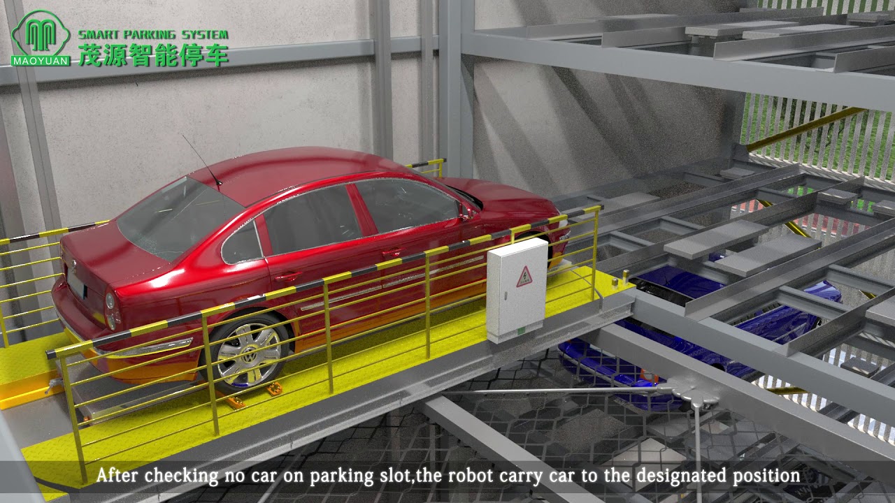 Vertical Lifting Big Span Lift Smart Parking System
