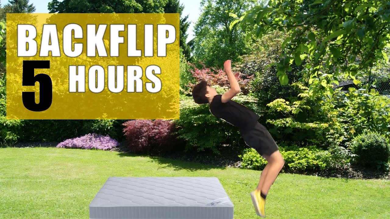 MY BACKFLIP PROGRESSION | 5 HOURS  (2019)