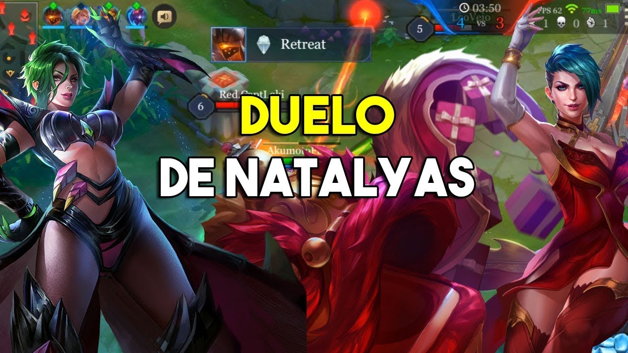 Duelo de Natalyas - Akumoto VS LeoVeio - Arena of Valor
