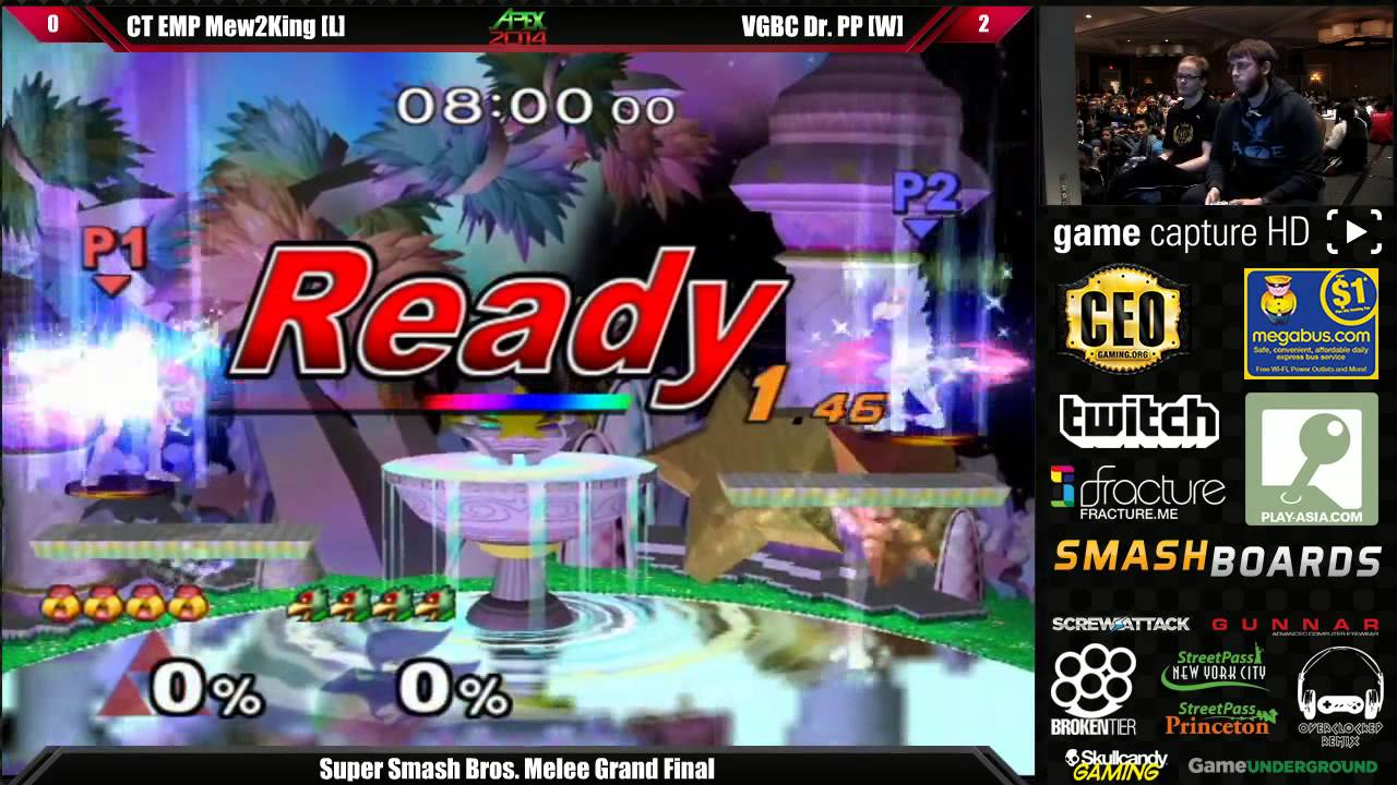 Apex 2014 - CT EMP Mew2King vs VGBC Dr. PeePee - Grand Finals - SSBM