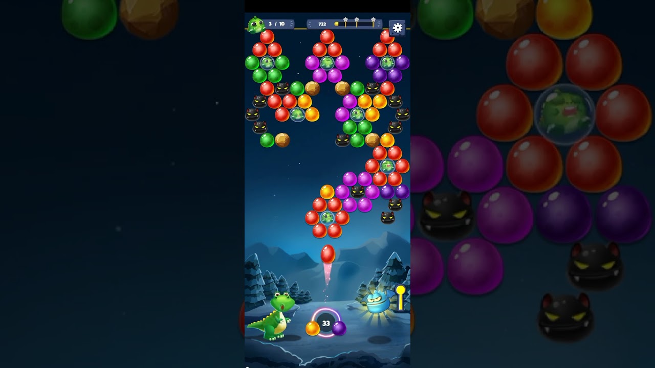 Primitive Bubble Shooter#bubbleshooter#gameplay#game