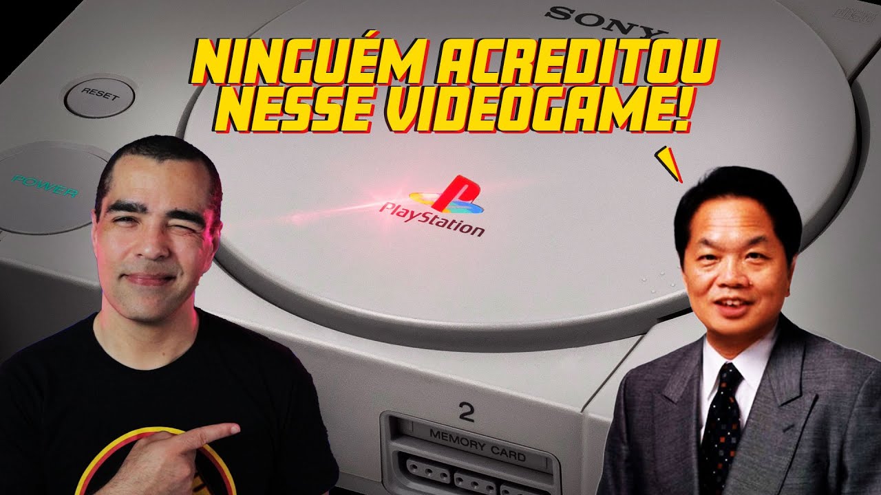 Playstation! Por que NINGUÉM conseguiu PARAR esse console? A História do Play 1 da Sony 😲✨👊