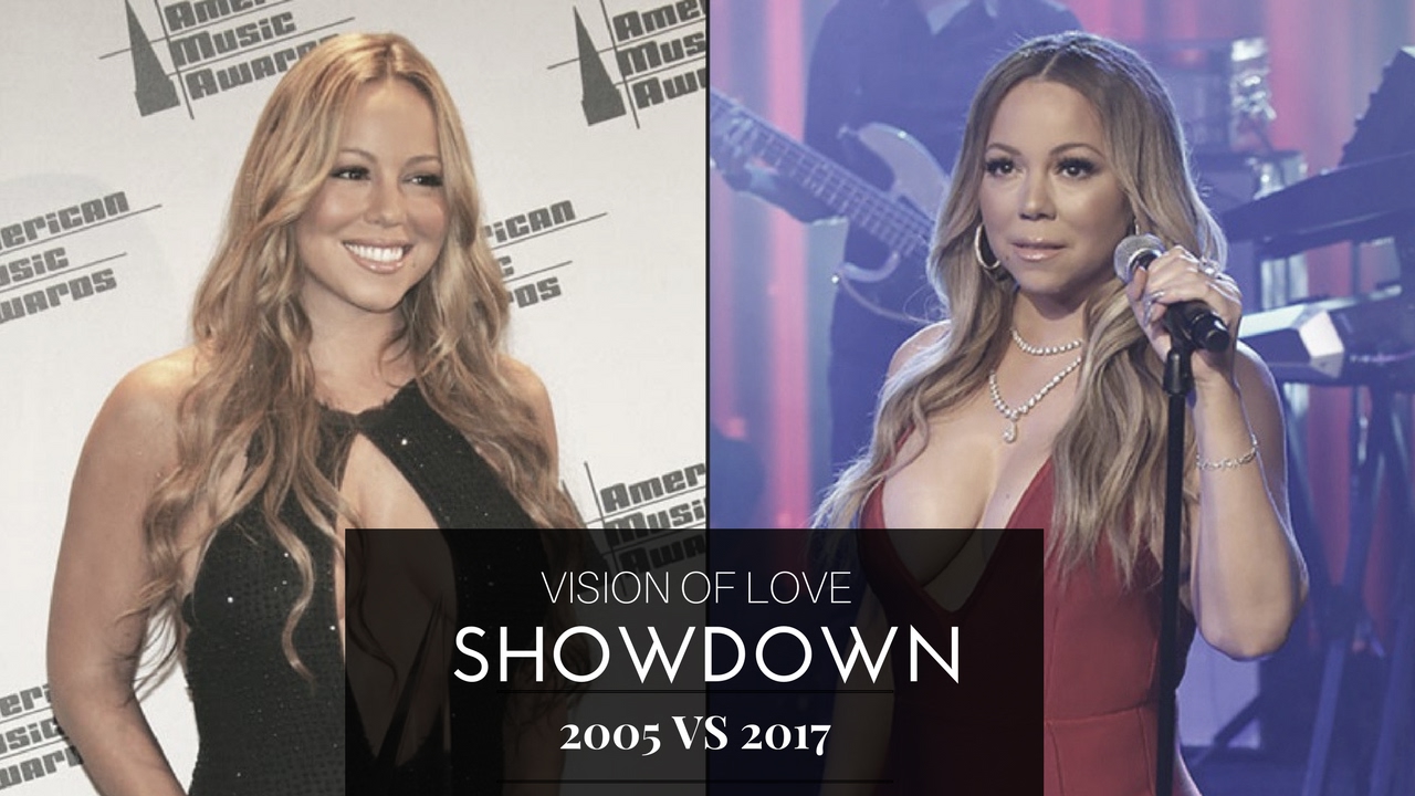 Vision Of Love (2005 vs 2017 SHOWDOWN) | Mariah Carey