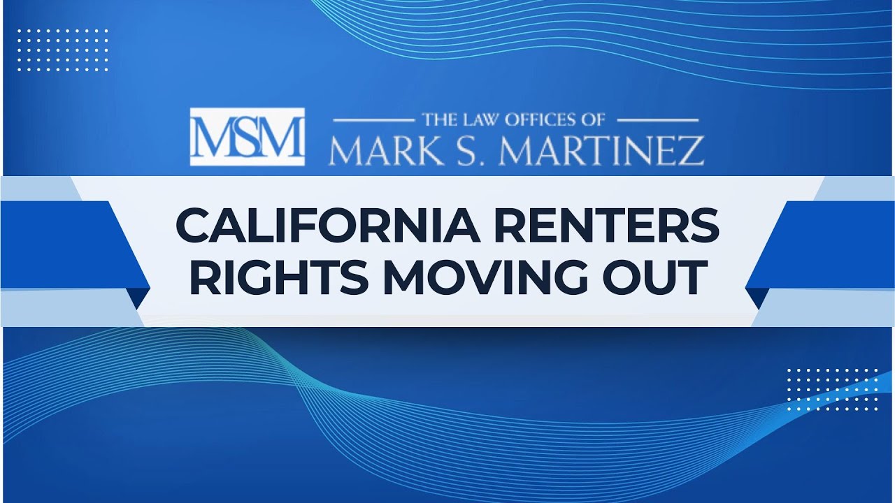 CALIFORNIA RENTERS RIGHTS MOVING OUT: Your 21-Day Security Deposit Rights