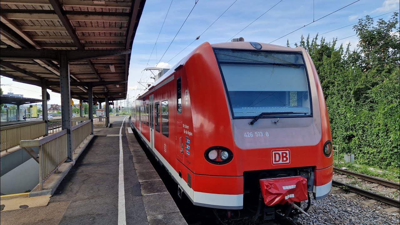 DB Regio BW | Mitfahrt in der kompl. RB11 von Kornwestheim bis Stuttgart-Untertürkheim in der BR 426