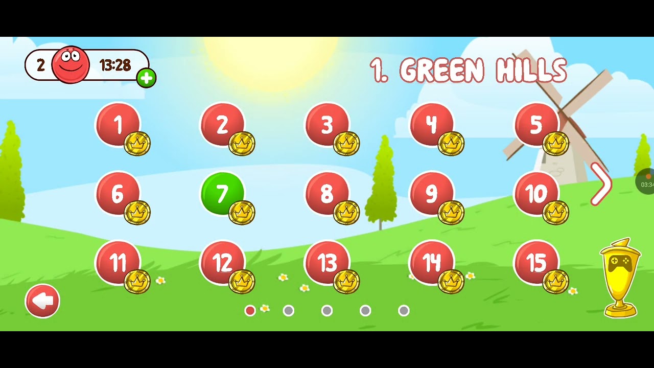 How to be sad in Red Ball 4 world 1 