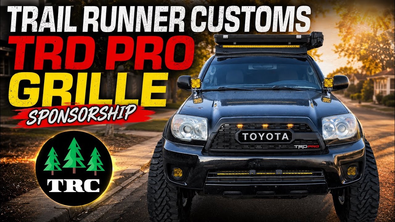 Компания TRAIL RUNNER CUSTOMS предлагает спонсорскую поддержку для моей Toyota 4Runner 4-го покол...
