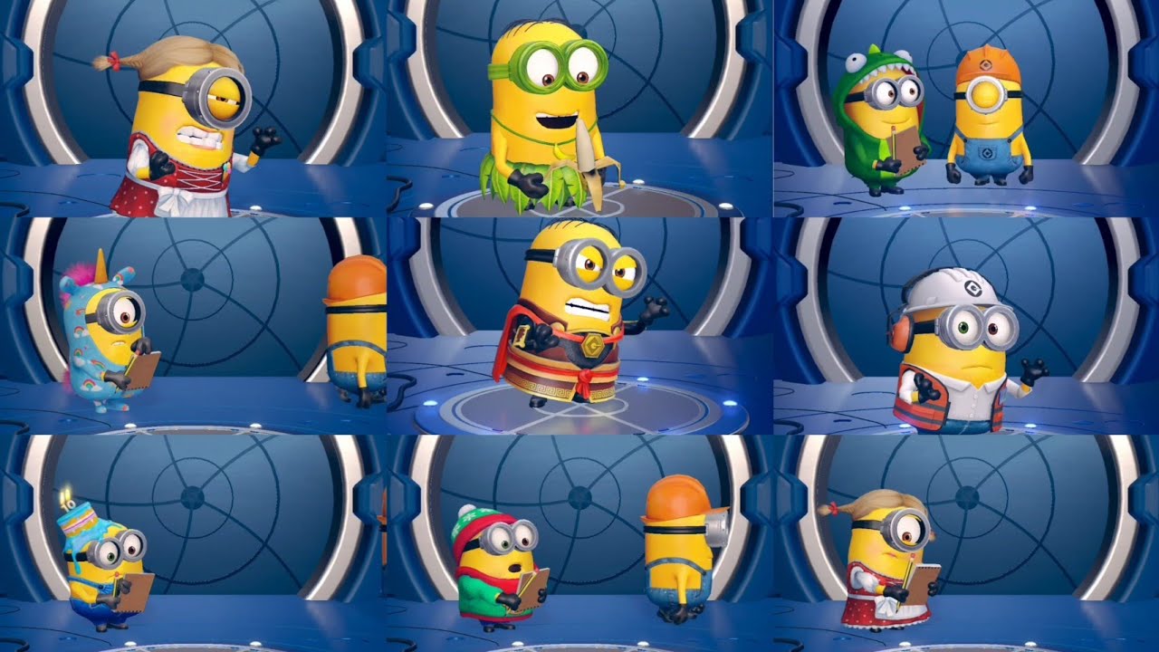 Funny minions action | New Minion rush |
