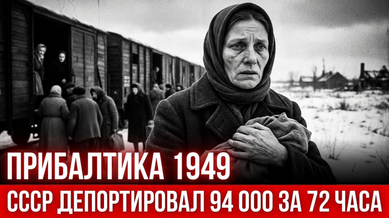 Операция «Прибой» 1949:  Как СССР депортировал Прибалтику за 72 часа?