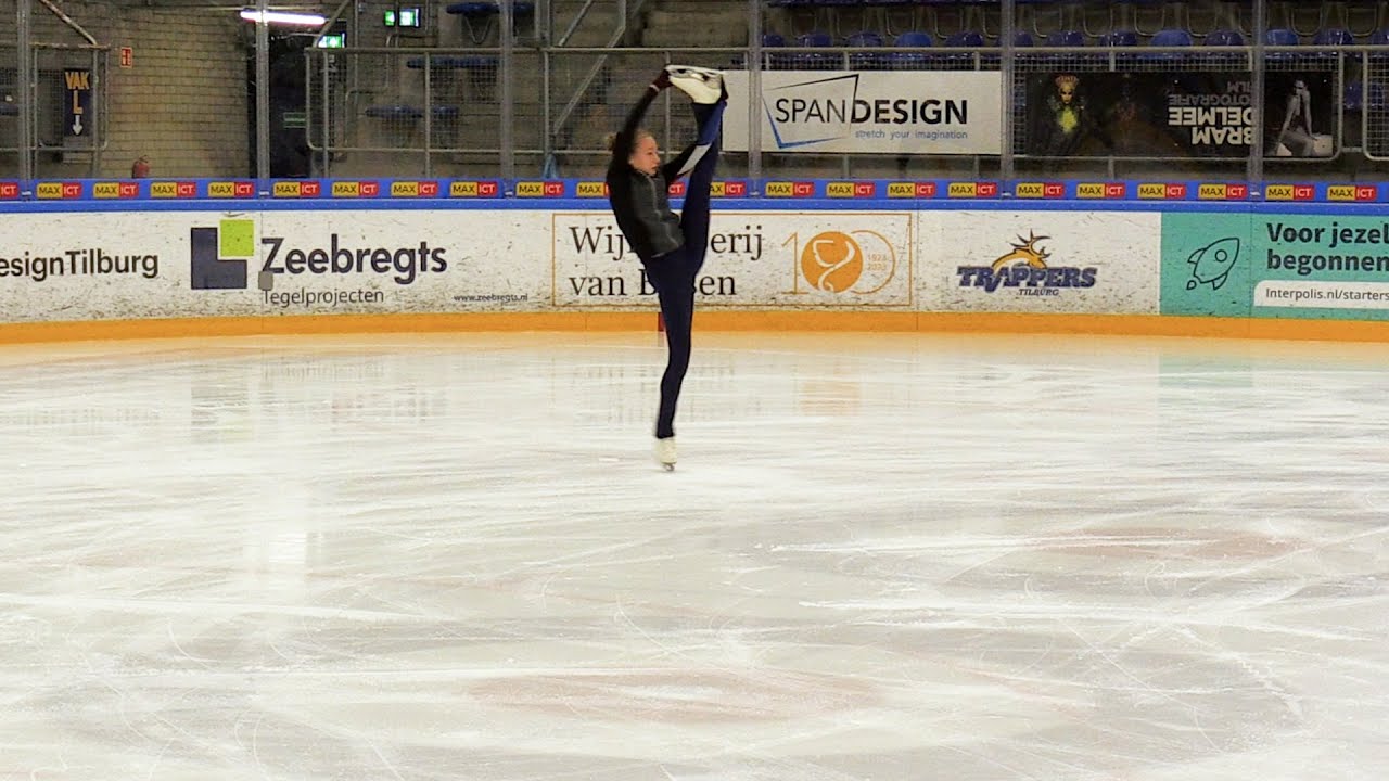 Angel (13) gaat naar het WK Kunstschaatsen voor junioren