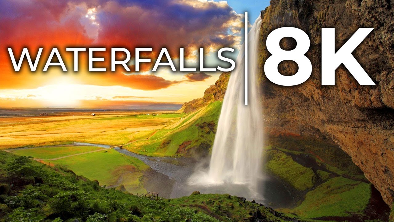 Top 50 Most Beautiful Waterfalls in the World HD HDR 8K - Jumbletangle