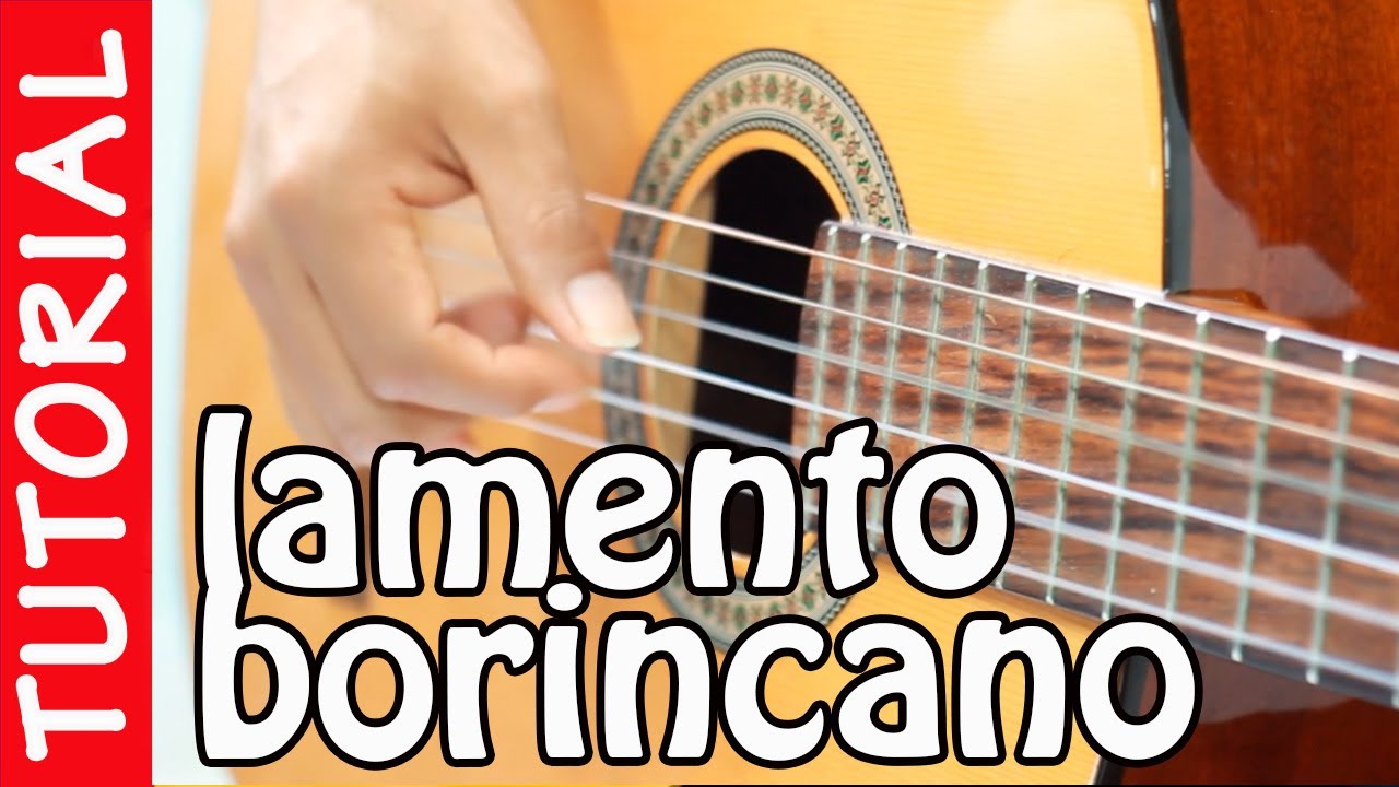 LAMENTO BORINCANO - Guitarra Tutorial